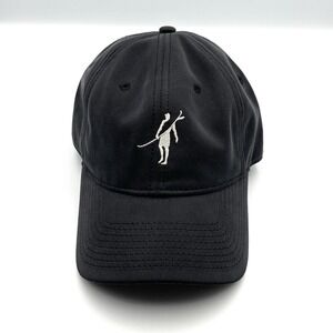 TOES ON THE NOSE Black And White Logo Flex California Surf Surfer Cap Adjustable